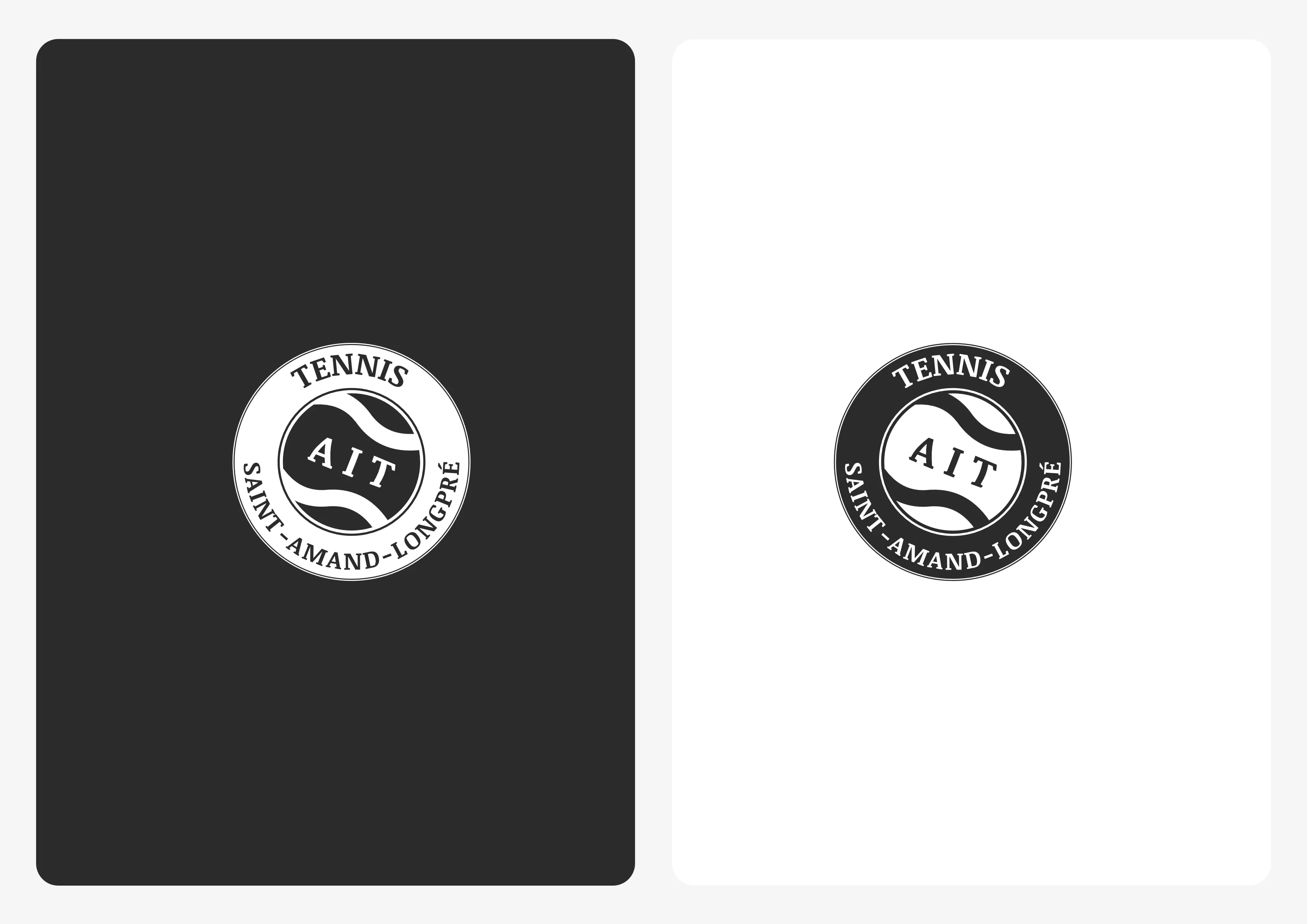 Variante monochrome du logo de l'AIT